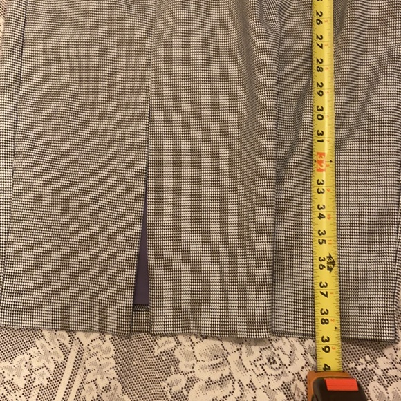 White House Black Market MIXED MEDIA Suiting Sheath Dress Halter Neck NEW SZ 4 - Picture 15 of 16